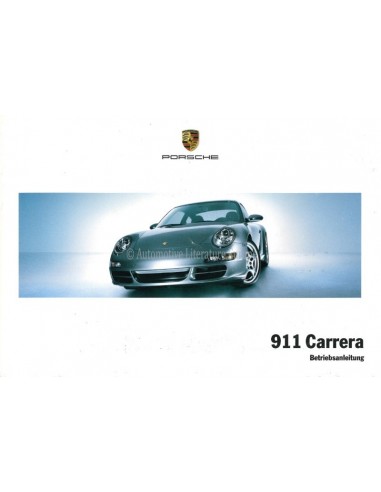 2007 PORSCHE 911 CARRERA BETRIEBSANLEITUNG DEUTSCH