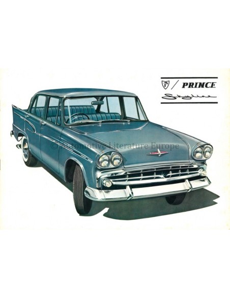 1960 PMC PRINCE SKYLINE BROCHURE ENGLISH