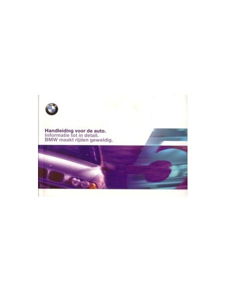1999 BMW 5 SERIE INSTRUCTIEBOEKJE NEDERLANDS