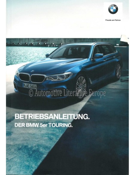 2018 BMW 5ER TOURING BETRIEBSANLEITUNG DEUTSCH