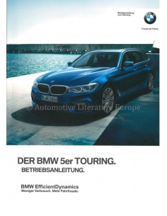 2017 BMW 5ER TOURING BETRIEBSANLEITUNG DEUTSCH