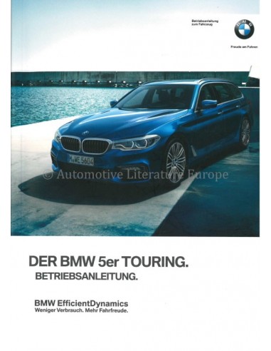 2017 BMW 5ER TOURING BETRIEBSANLEITUNG DEUTSCH