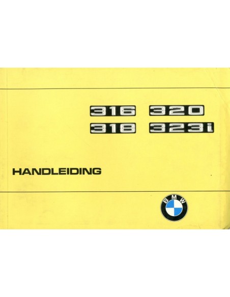 1977 BMW 3 SERIE INSTRUCTIEBOEKJE NEDERLANDS