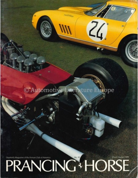 1989 FERRARI PRANCING HORSE MAGAZIN 92