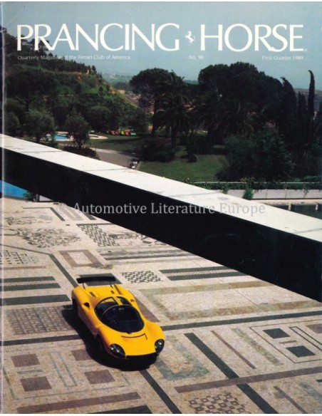 1989 FERRARI PRANCING HORSE MAGAZINE 90