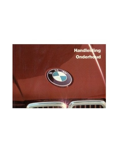 1984 BMW 3 SERIE INSTRUCTIEBOEKJE NEDERLANDS