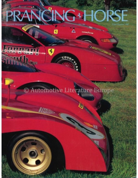 1987 FERRARI PRANCING HORSE MAGAZINE 84