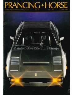 1986 FERRARI PRANCING HORSE MAGAZINE 82