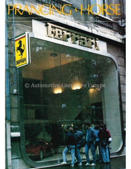 1985 FERRARI PRANCING HORSE MAGAZINE 78