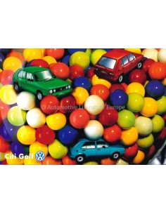 1998 VOLKSWAGEN CITY GOLF DATENBLATT ENGLISCH