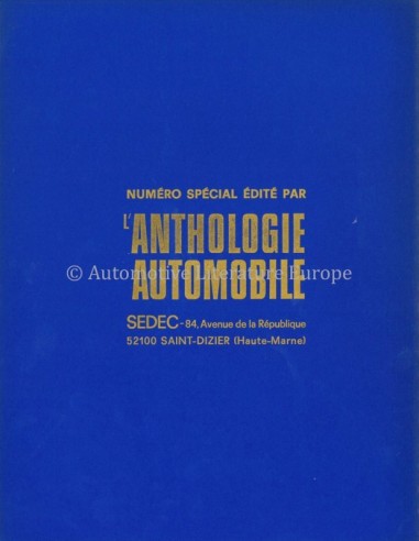 DELAGE, UNE BELLE VOITURE FRANÇAISE... - P. YVELIN & J. ROUSSEAU - BOEK