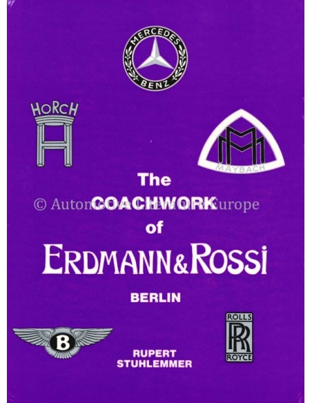 THE COACHWORK OF ERDMANN & ROSSI BERLIN - RUPERT STUHLEMMER - BOOK