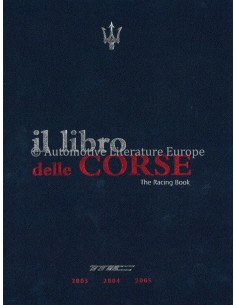 MASERATI IL LIBRO DELLE CORSE -THE RACING BOOK - 2003-2004-2005 - BOOK