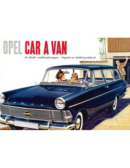 1960 OPEL OLYMPIA CARAVAN PROSPEKT NIEDERLÄNDISCH
