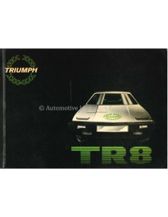 1980 TRIUMPH TR8 BETRIEBSANLEITUNG ENGLISCH