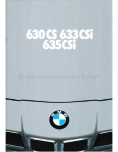1979 BMW 6 SERIE BROCHURE NEDERLANDS