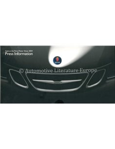 2004 SAAB PERSMAP MOTOR SHOW PARIJS ENGELS