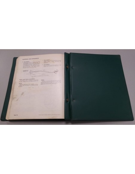 1960 JAGUAR 3.8 LITRE GRAND TOURING SERVICE MANUAL ENGLISH