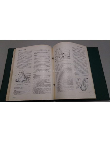 1960 JAGUAR 3.8 LITRE GRAND TOURING SERVICE MANUAL ENGLISH