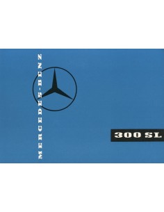 1959 MERCEDES BENZ 300 SL ROADSTER BROCHURE DUITS