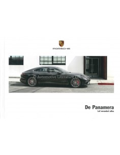 2018 PORSCHE PANAMERA HARDCOVER BROCHURE NEDERLANDS