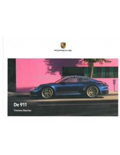 2020 PORSCHE 911 CARRERA HARDCOVER PROSPEKT NIEDERLÄNDISCH