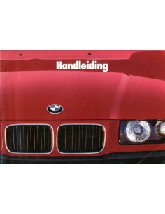 1990 BMW 3 SERIE INSTRUCTIEBOEKJE NEDERLANDS