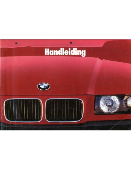 1990 BMW 3 SERIE INSTRUCTIEBOEKJE NEDERLANDS