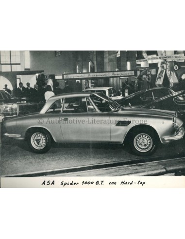 1966 ASA SPIDER 1000 GT HARD-TOP PRESSE BILD