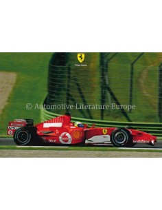 2006 FERRARI FELIPE MASSA POSTCARD