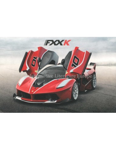 2015 FERRARI FXX K DATENBLATT ITALIENISCH