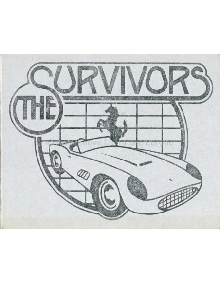 THE SURVIVORS: FERRARI FOR THE ROAD - HENRY RASMUSSEN - BOOK