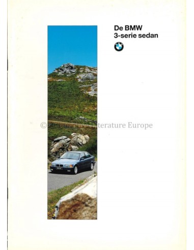 1994 3 SERIE SEDAN BROCHURE NEDERLANDS