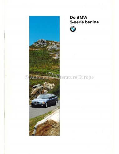 1994 BMW 3ER PROSPEKT NIEDERLÄNDISCH