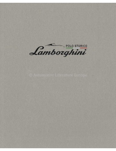 2020 LAMBORGHINI POLO STORICO BROCHURE ENGELS