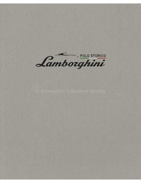2020 LAMBORGHINI POLO STORICO BROCHURE ENGLISH