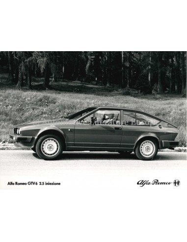 1980 ALFA ROMEO GTV6 2.0 INIEZIONE PRESS PHOTO