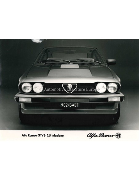 1980 ALFA ROMEO GTV6 2.0 INIEZIONE PERSFOTO