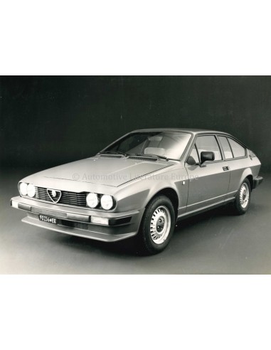 1980 ALFA ROMEO GTV6 2.0 INIEZIONE PRESSE BILD