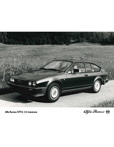 1980 ALFA ROMEO GTV6 2.0 INIEZIONE PRESSE BILD