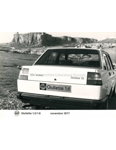 1977 ALFA ROMEO GIULIETTA 1.3/1.6 PRESSE BILD