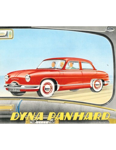 1958 PANHARD DYNA BROCHURE FRENCH