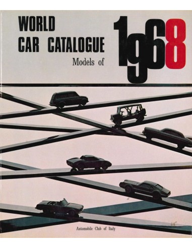 1968 WORLD CAR CATALOGUE - AUTOMOBILE CLUB OF ITALY - BOEK