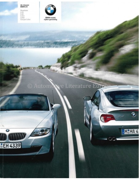 2006 BMW Z4 ROADSTER & COUPE BROCHURE NEDERLANDS