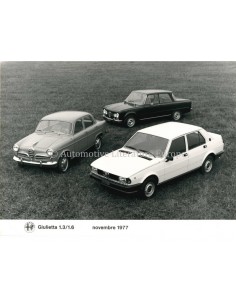 1977 ALFA ROMEO GIULIETTA 1.3/1.6 PRESSE BILD