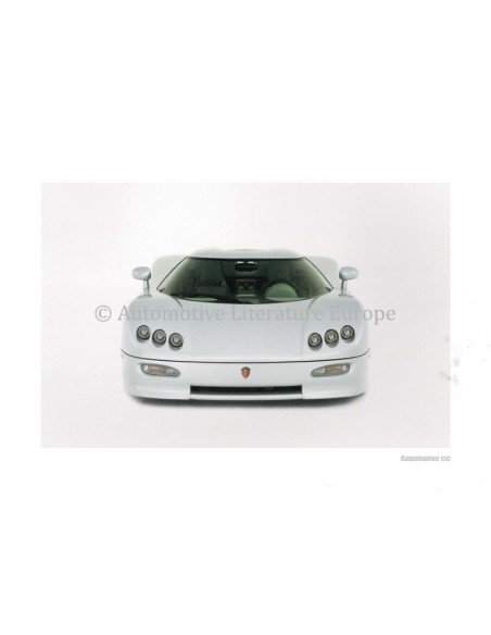 2004 KOENIGSEGG CC / CC8S PORTFOLIO BROCHURE ENGELS