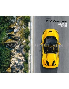 2020 FERRARI F8 SPIDER HARDCOVER PROSPEKT 6800/20