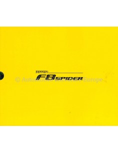 2020 FERRARI F8 SPIDER HARDCOVER BROCHURE 6800/20 2