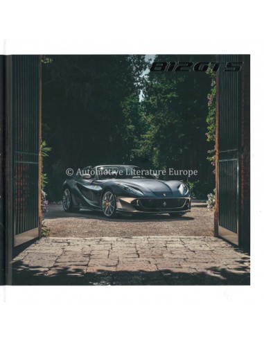 2020 FERRARI 812 GTS HARDCOVER PROSPEKT ENGLISCH