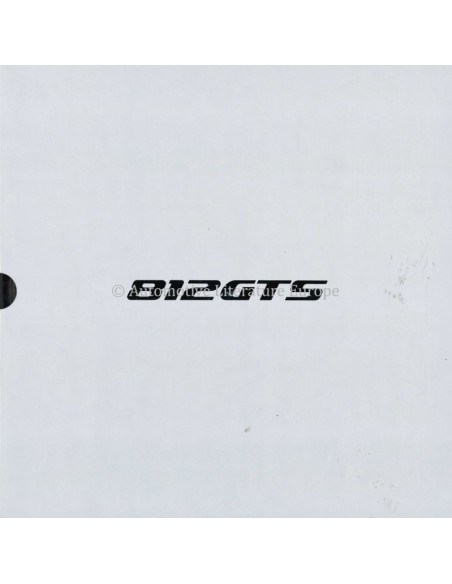 2020 FERRARI 812 GTS HARDCOVER PROSPEKT ENGLISCH